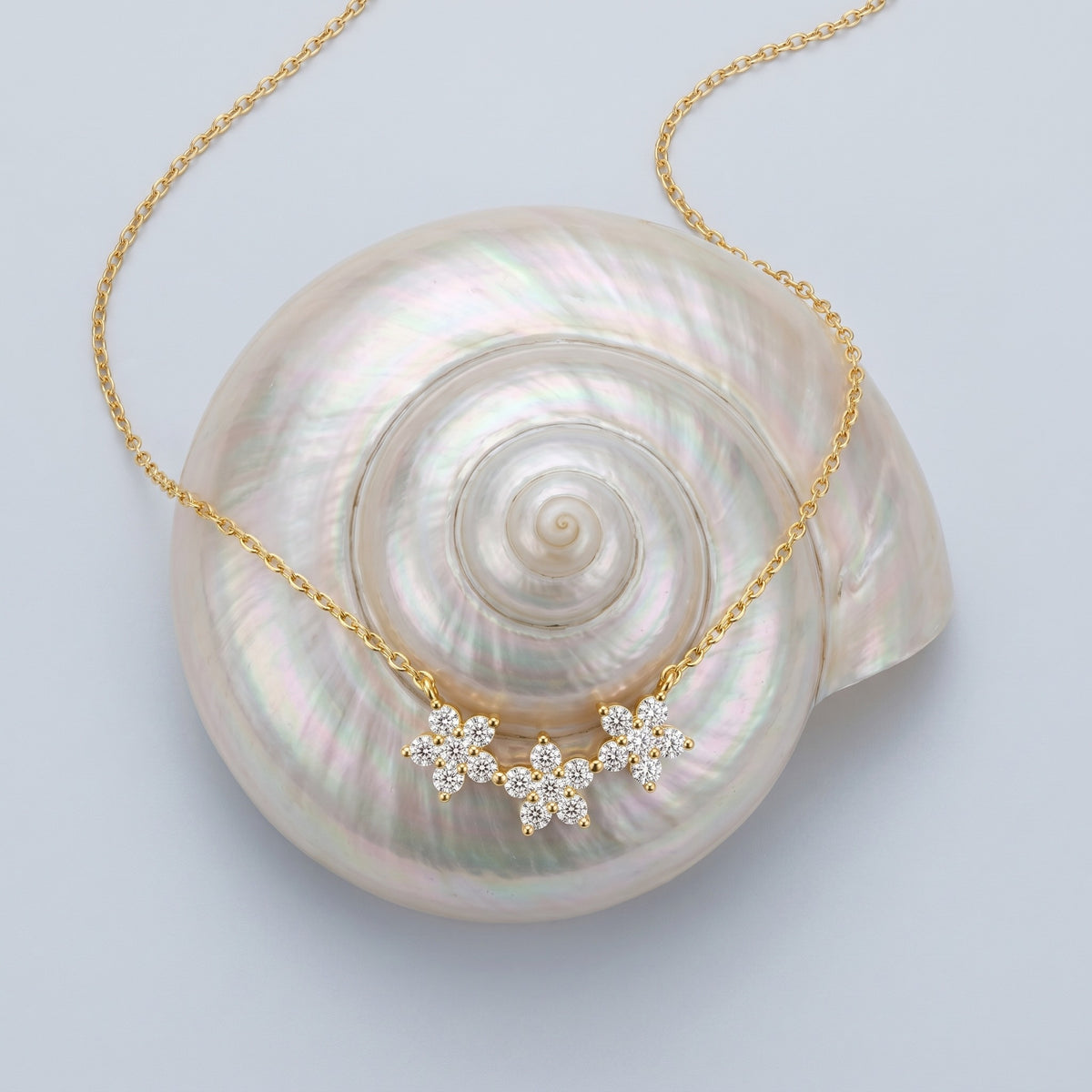 Alessandra Radiant Flora Necklace - Joie d’Or