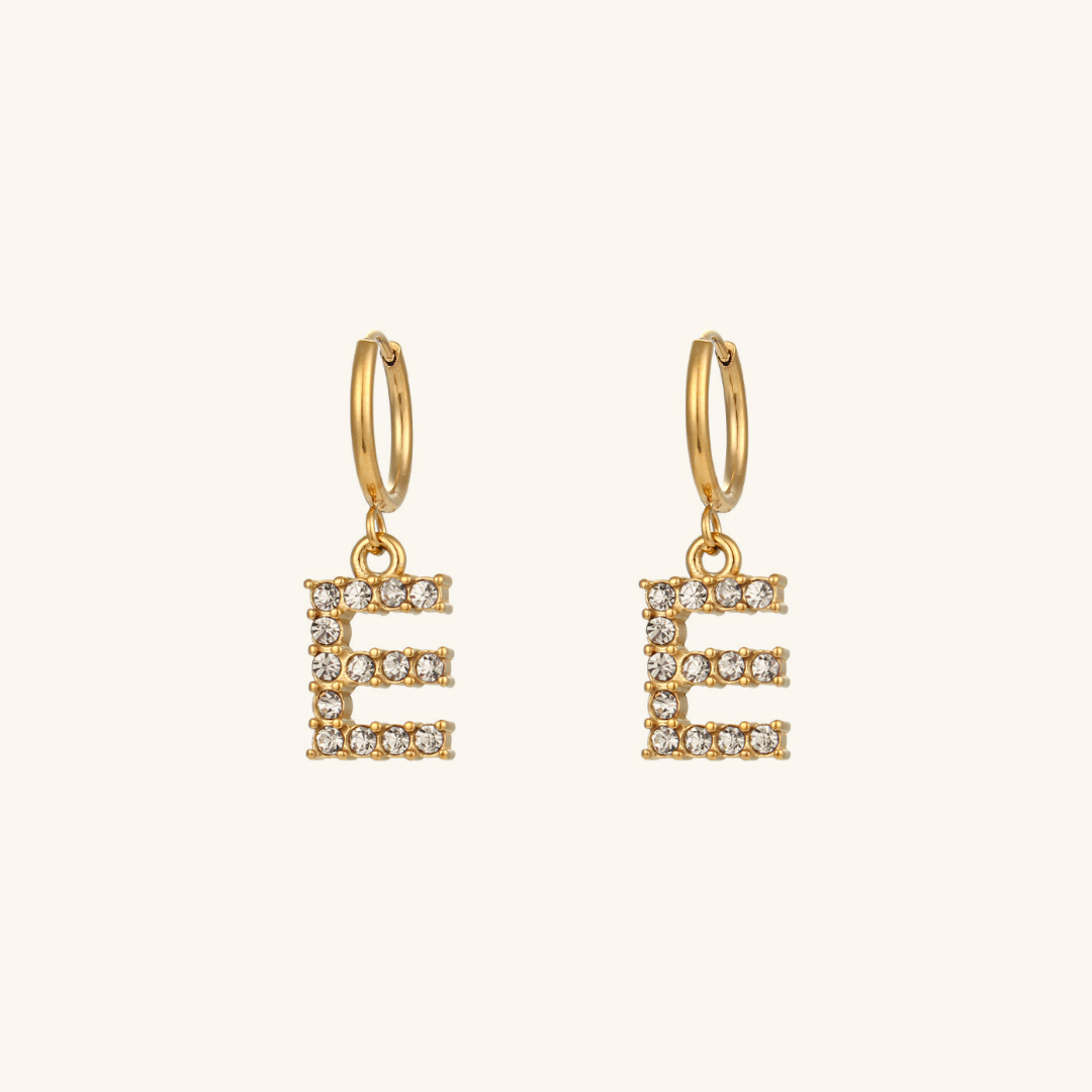Wilhemina Initial Letter Earrings - Joie d’Or