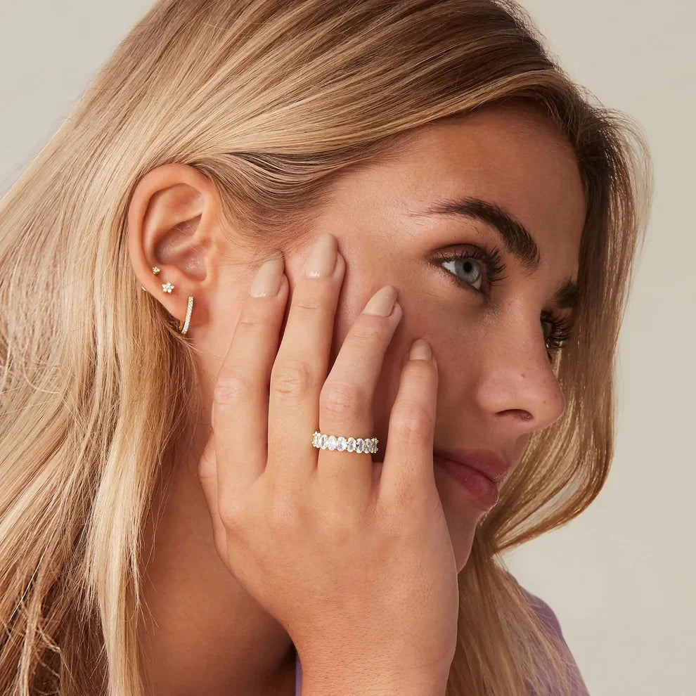 Antoinette Diamond Gold Ring - Joie d’Or
