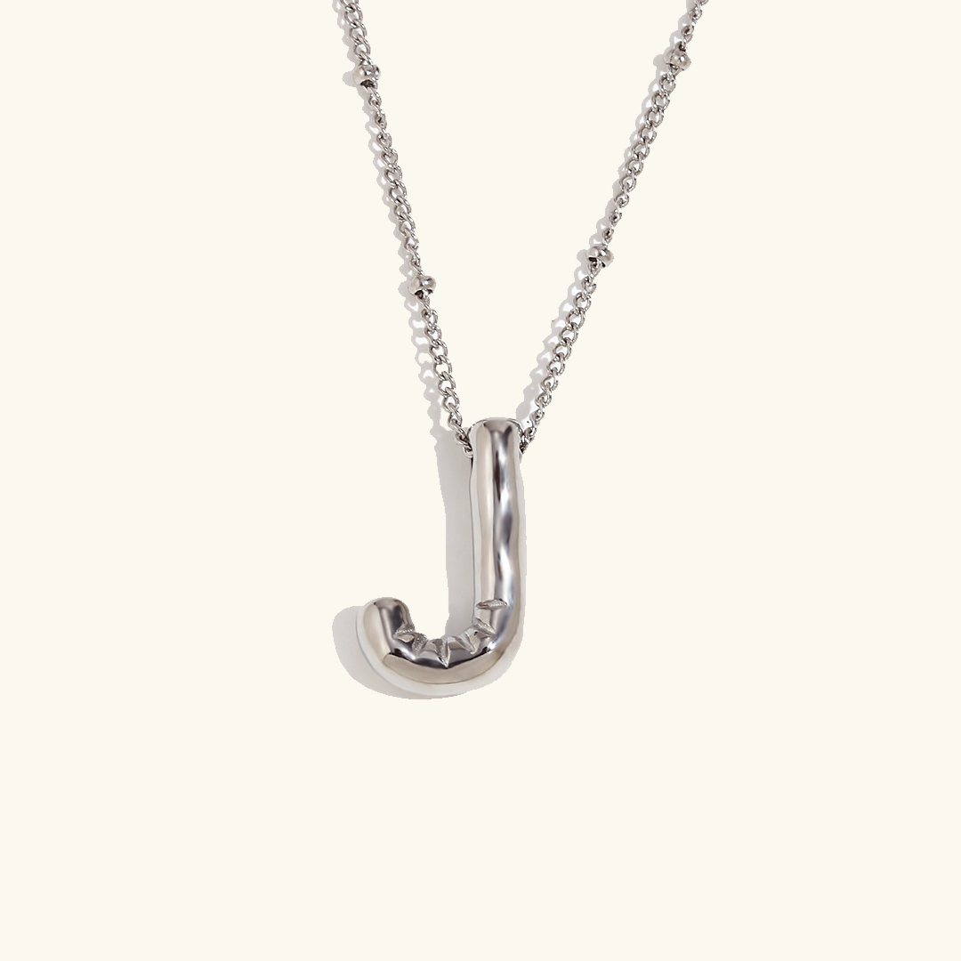 Balloon Gold Initial Necklace - Joie d’Or