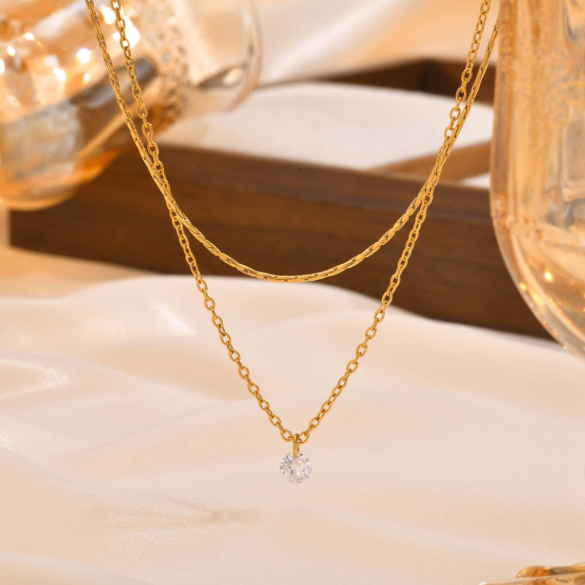 Lora Dainty Necklace - Joie d’Or