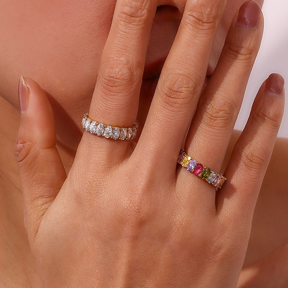 Antoinette Diamond Gold Ring - Joie d’Or