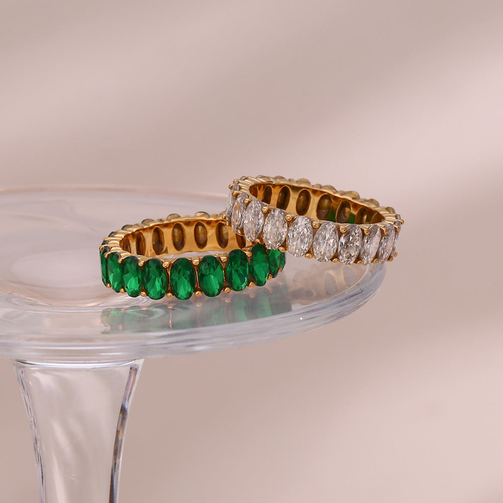 Antoinette Diamond Gold Ring - Joie d’Or