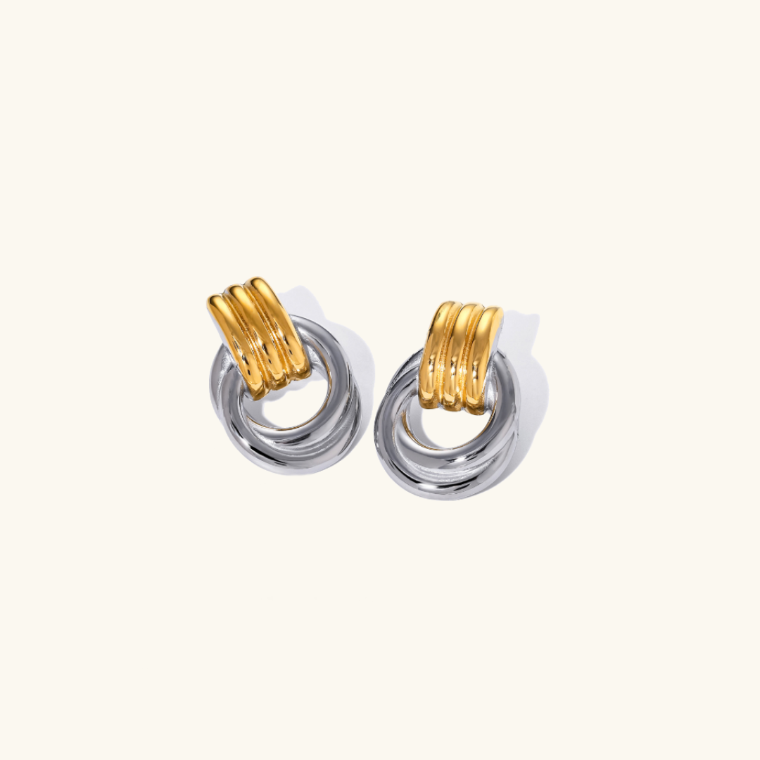 Luna Layered Hoop Earrings - Joie d’Or