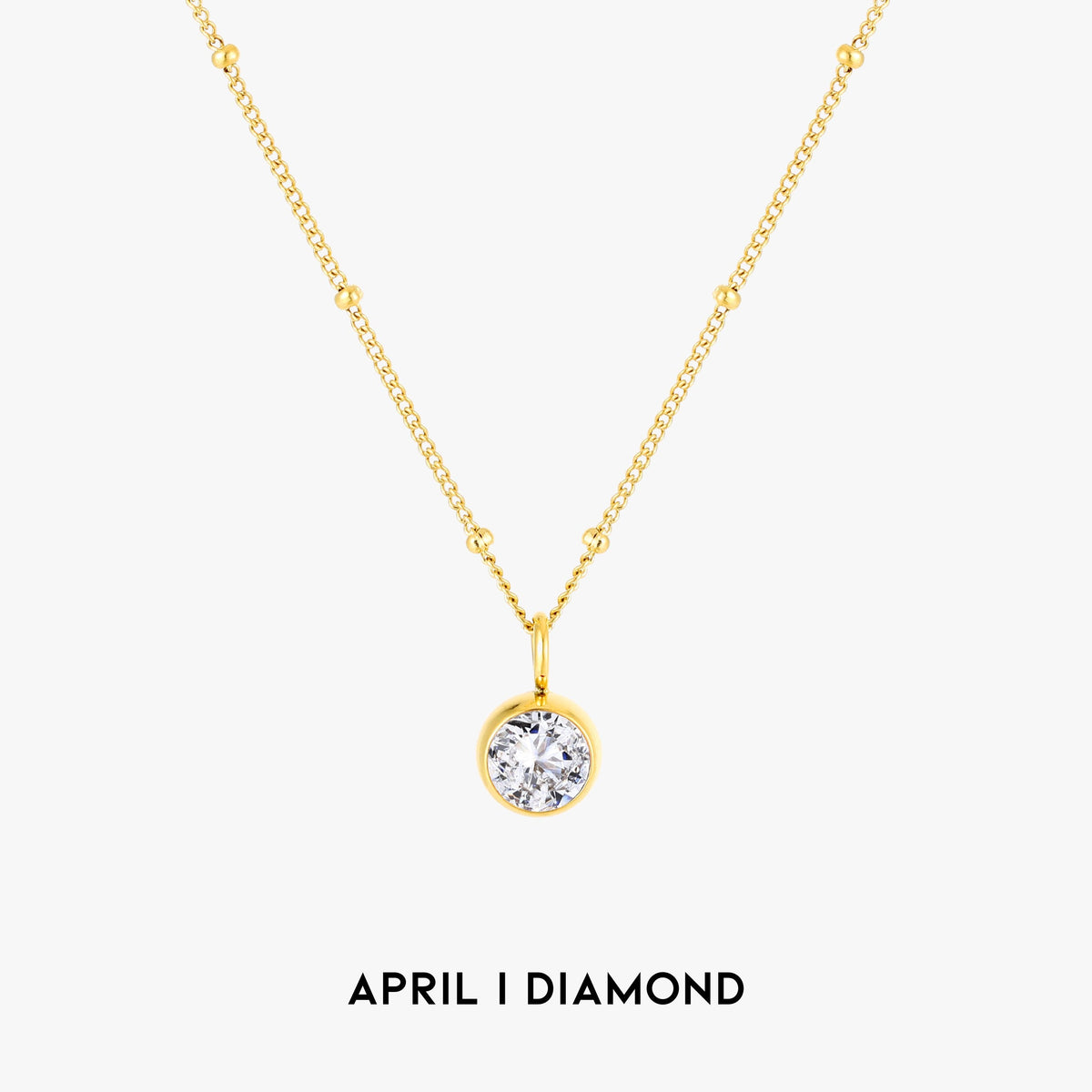 Amelia Birthstone Necklace - Joie d’Or