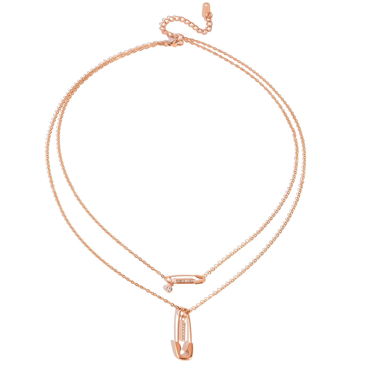 Stella Safety Pin Gold Necklace - Joie d’Or