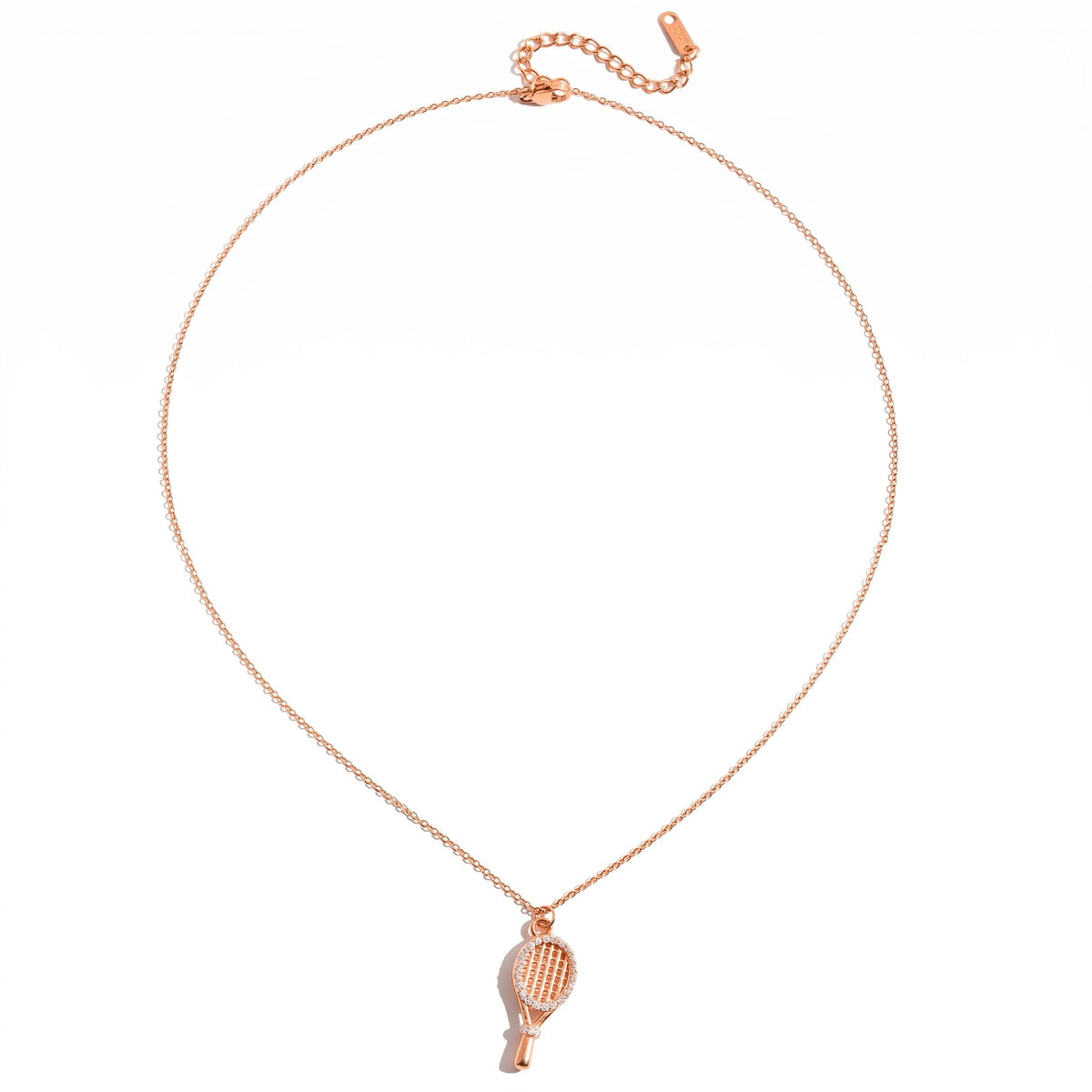 Tennis Racket Charm Necklace - Joie d’Or