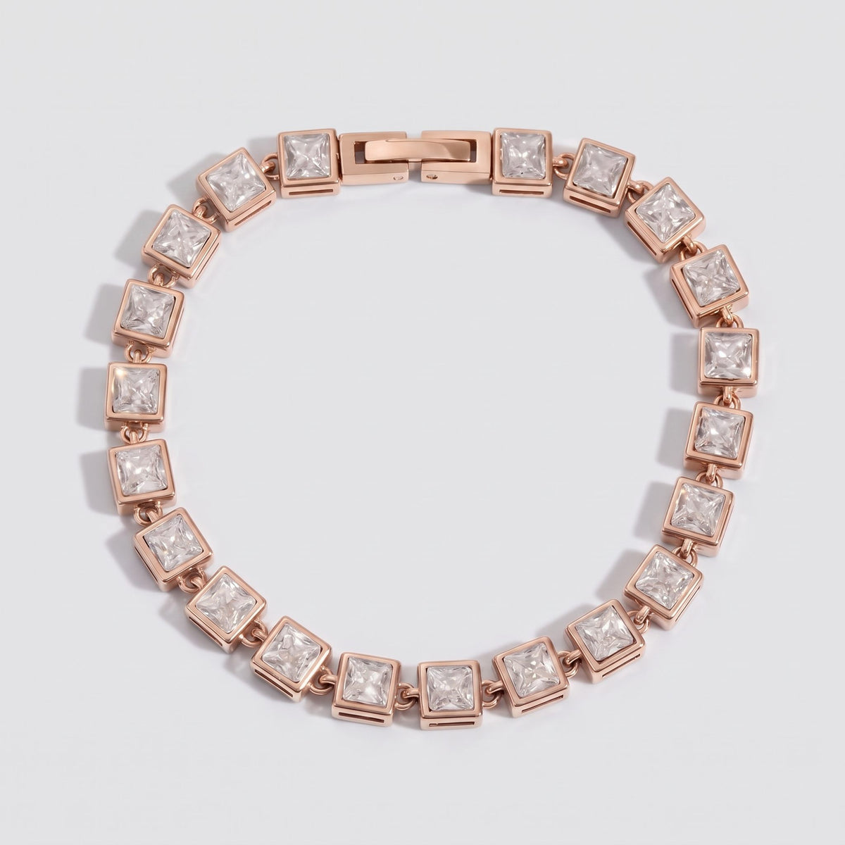 Valentina Princess Tennis Silver Bracelet - Joie d’Or