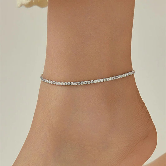 Sophie Lumière Tennis Anklet