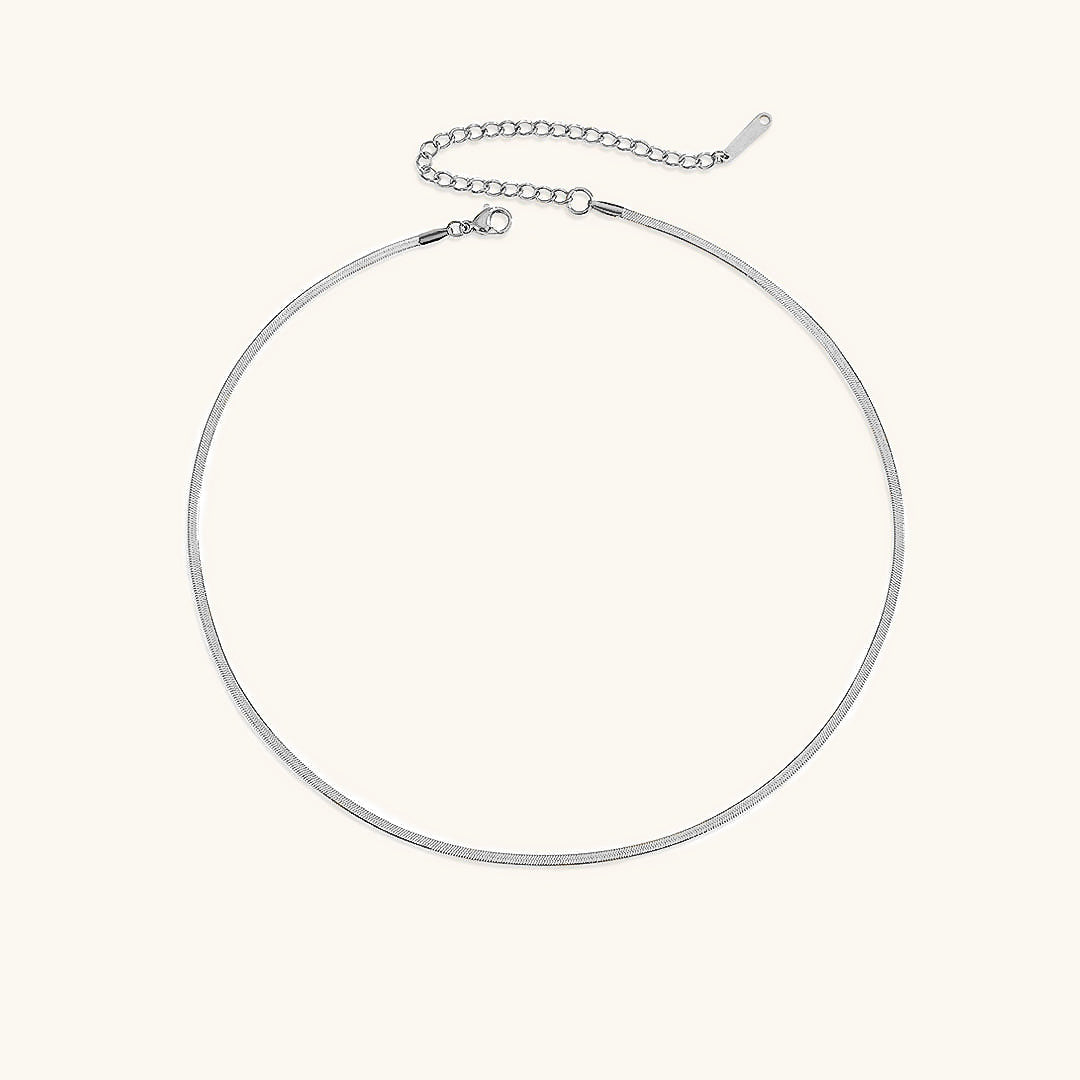 Elizabeth Gold Herringbone Necklace - Joie d’Or