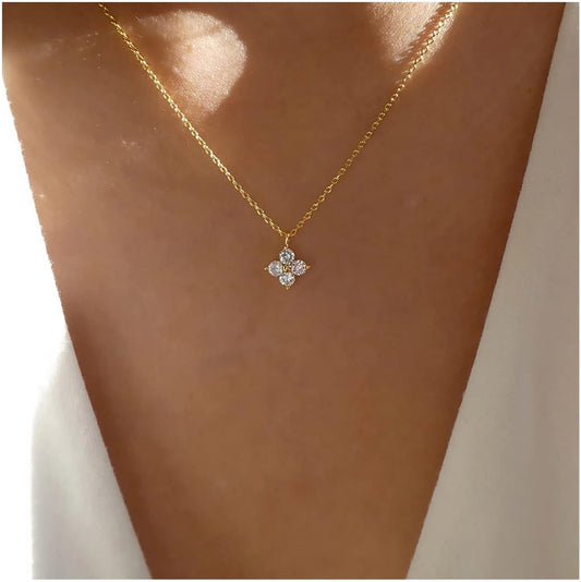 Mia Crystal Pedant Necklace