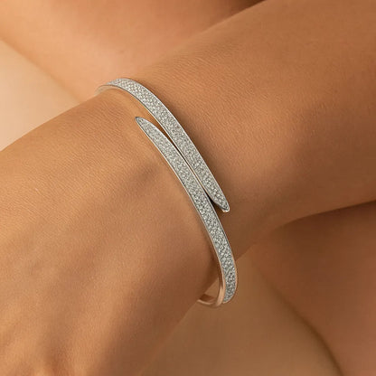 Vivienne Lumière Silver Bangle