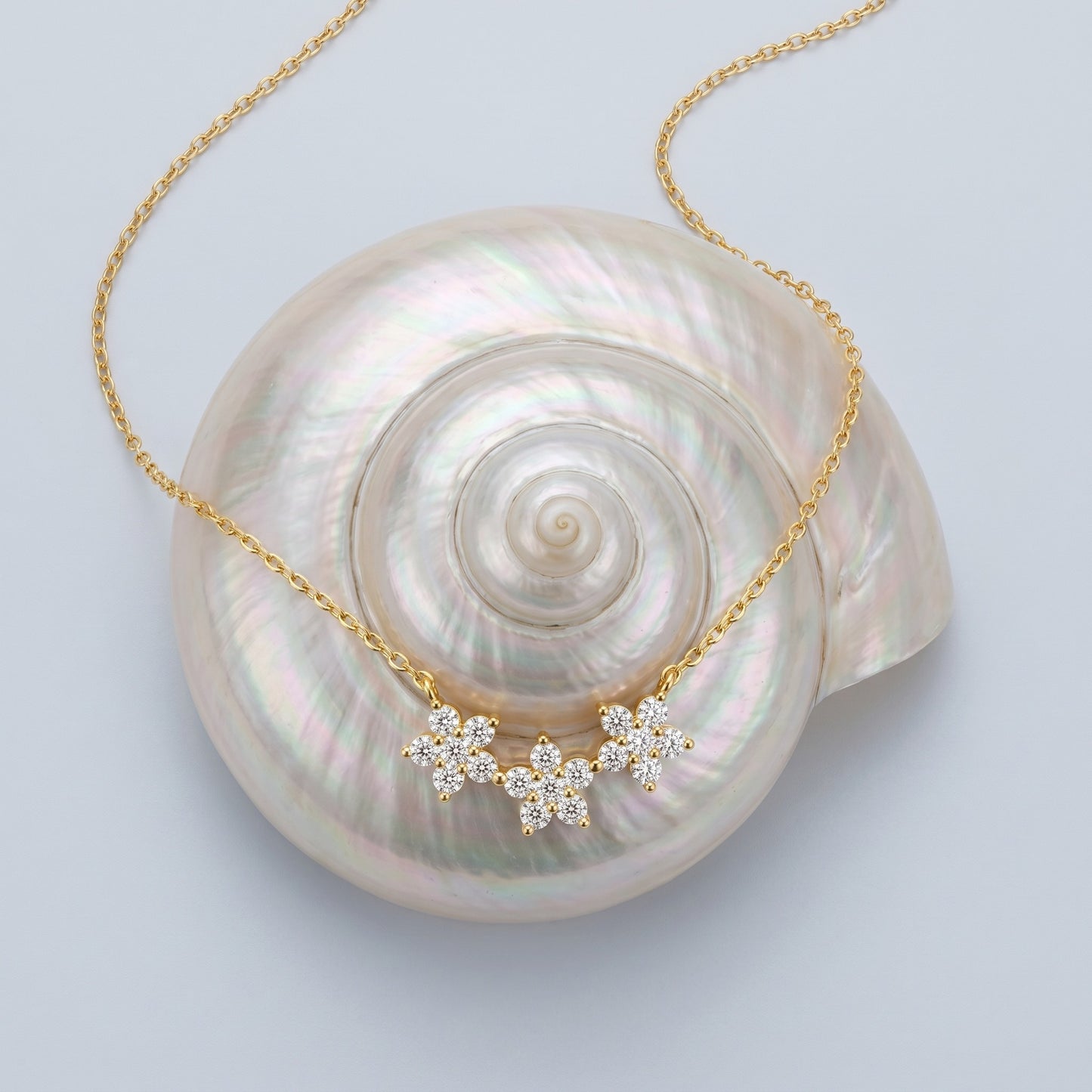 Alessandra Radiant Flora Necklace - Joie d’Or