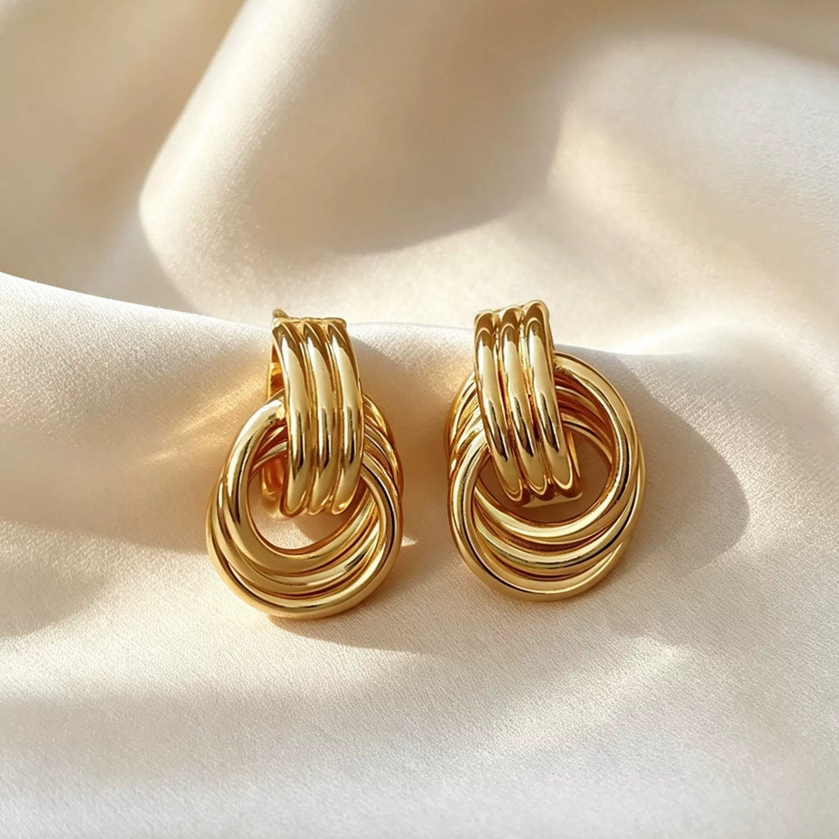 Luna Layered Hoop Earrings - Joie d’Or