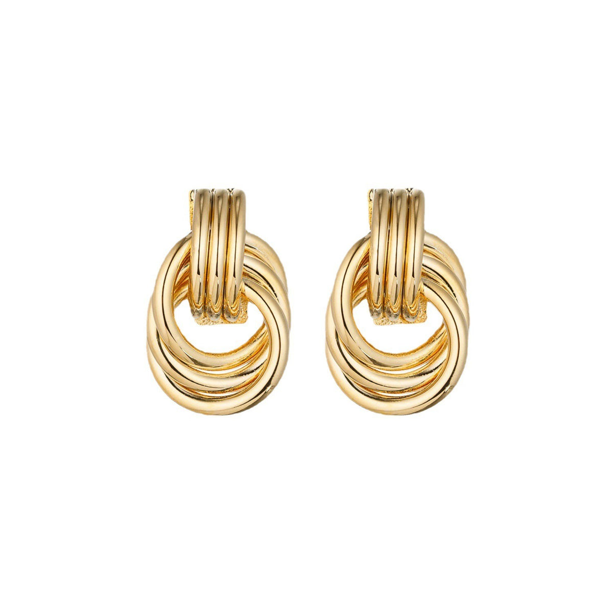 Luna Layered Hoop Earrings - Joie d’Or