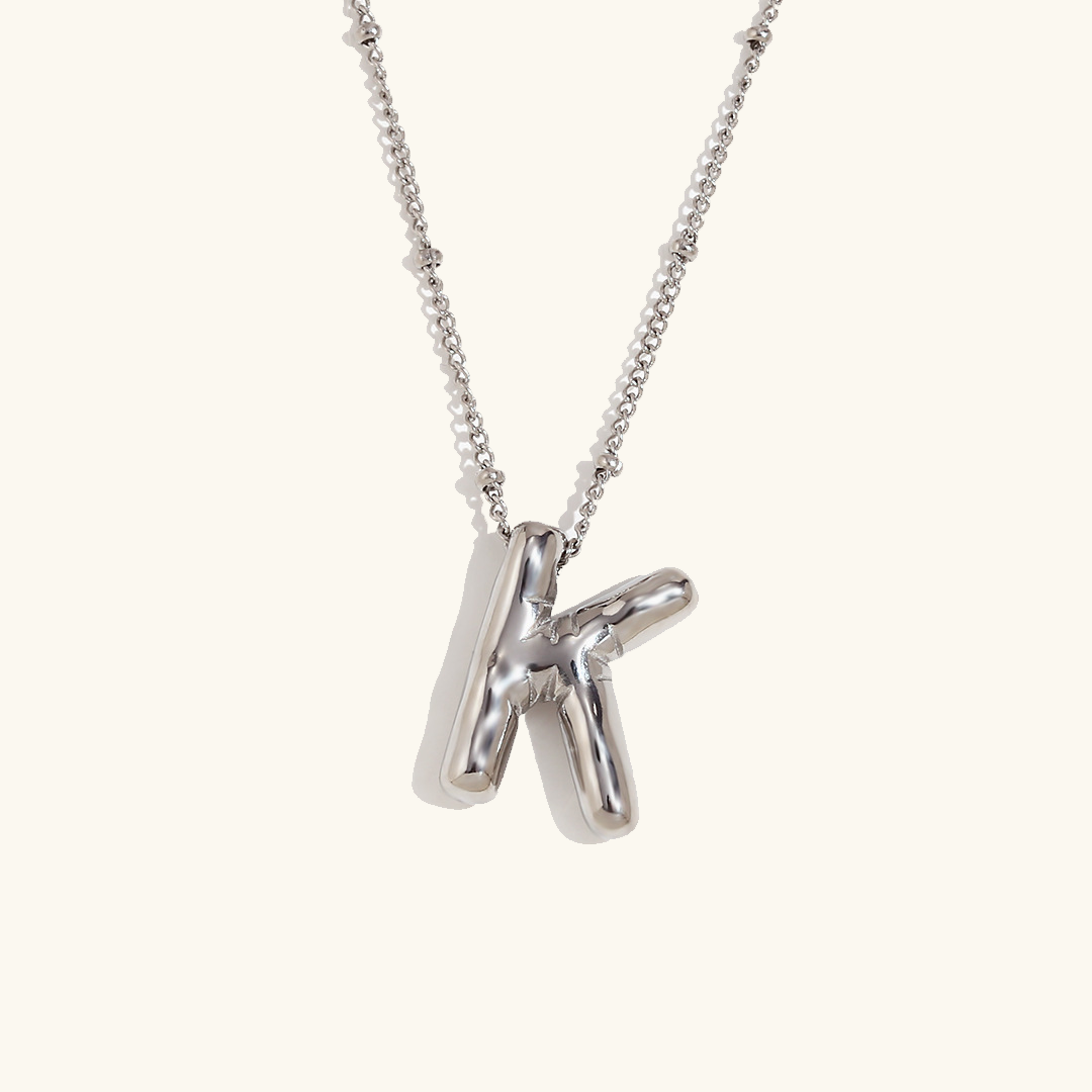 Balloon Gold Initial Necklace - Joie d’Or