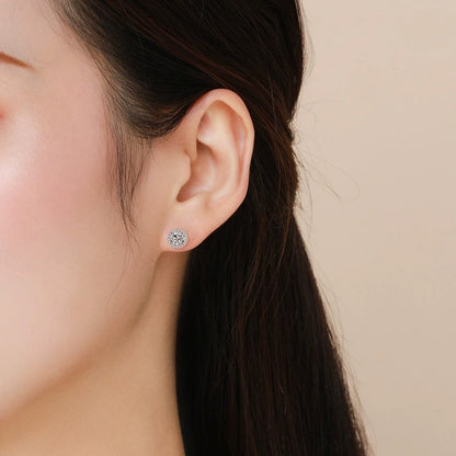 Olivia Cercle Halo Earrings