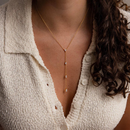 Élise Y-Drop Necklace