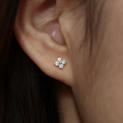 Mia Crystal Studs Earrings