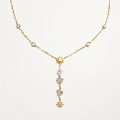 Sybille Talisman Charm Gold Necklace