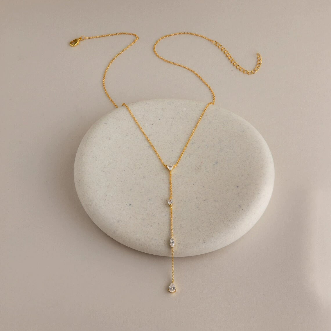 Élise Y-Drop Necklace