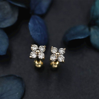 Mia Crystal Studs Earrings