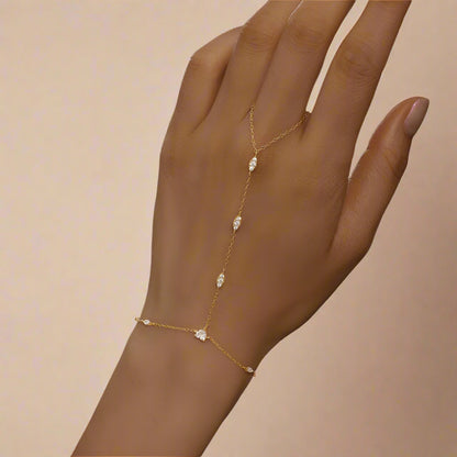 Amélie Sparkling Crystal Bracelet
