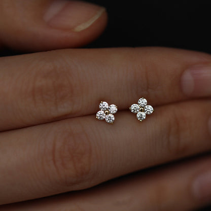 Mia Crystal Studs Earrings
