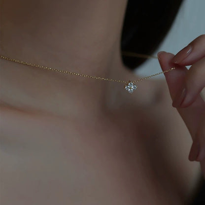 Mia Crystal Pedant Necklace