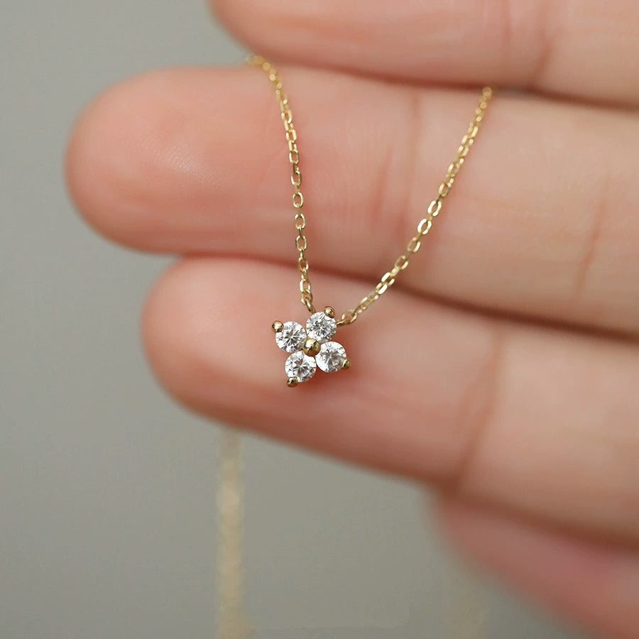 Mia Crystal Pedant Necklace