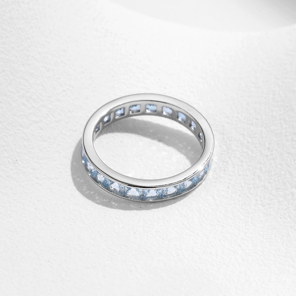 Sienna Blue Silver Band - Joie d’Or