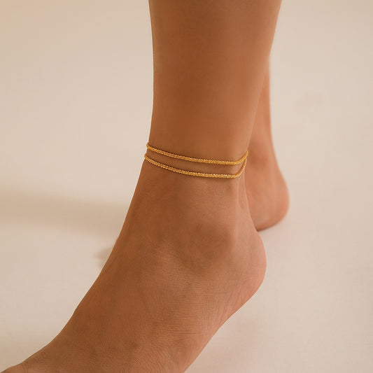 Abigail Gold Chain Anklet