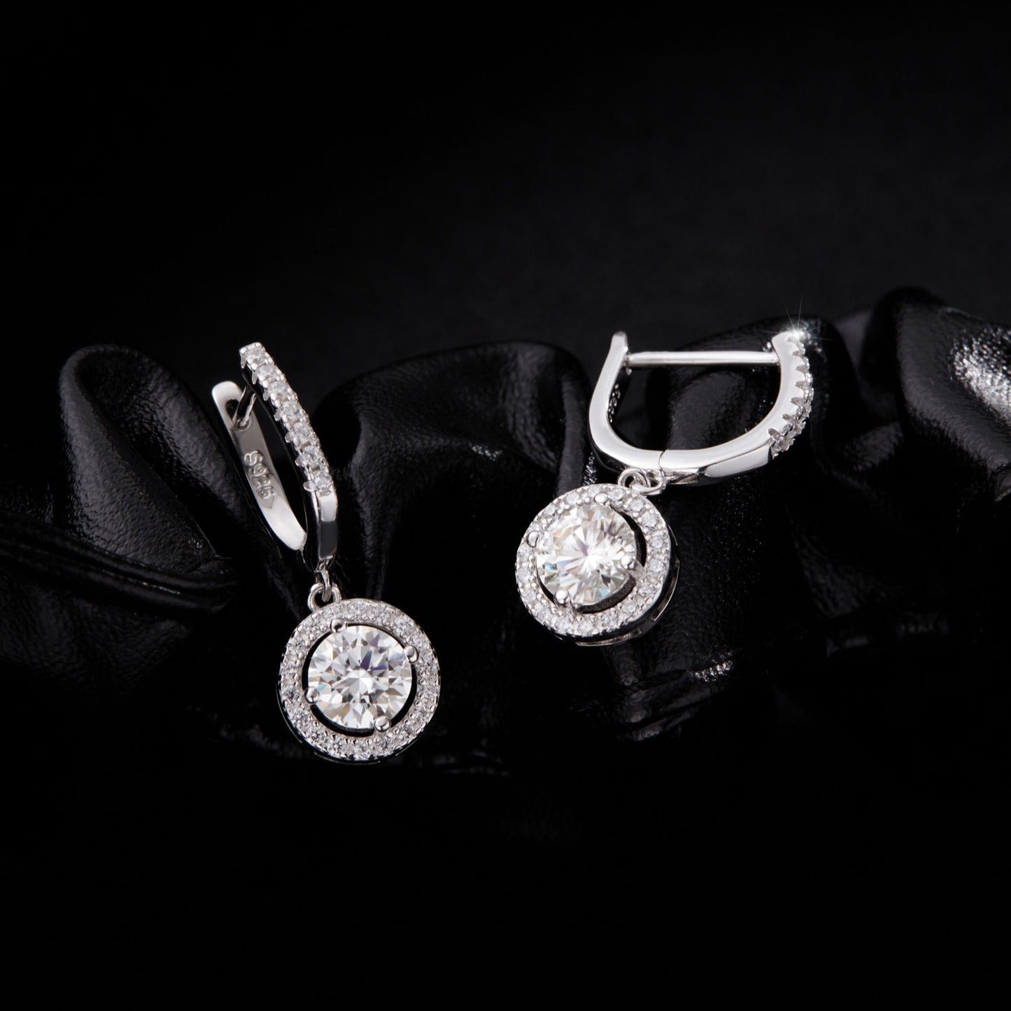 Sophie Pavé Circle Earrings