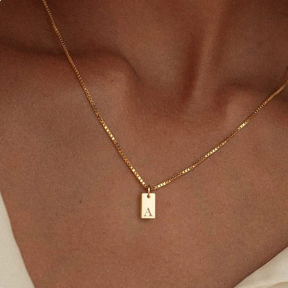 Chloé Initial Charm Necklace