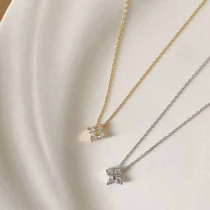 Mia Crystal Pedant Necklace