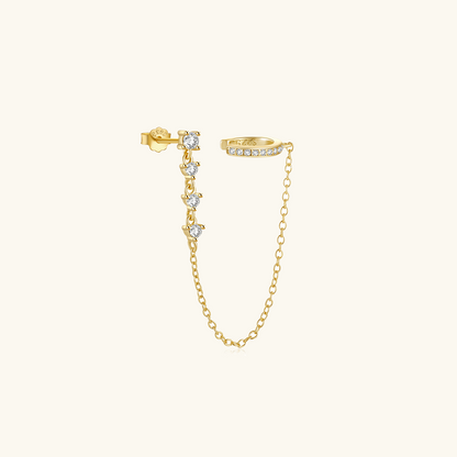 Audra Chain Cuff Earrings