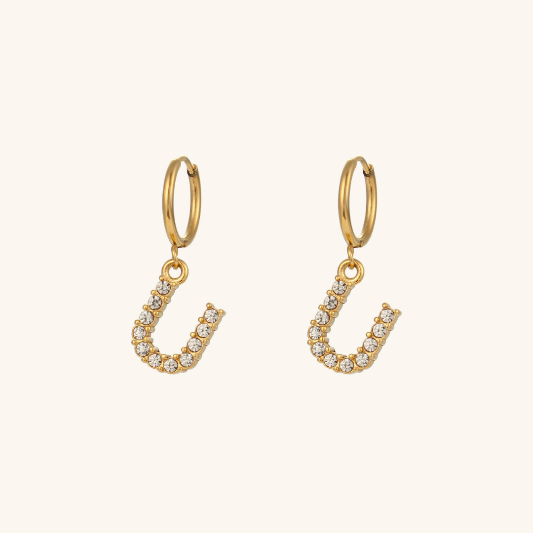 Wilhemina Initial Letter Earrings - Joie d’Or