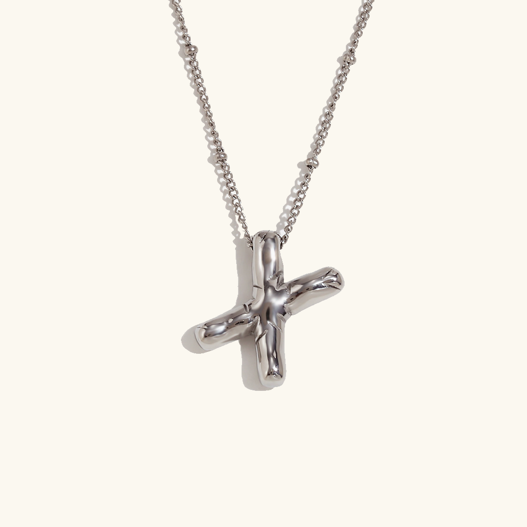 Balloon Gold Initial Necklace - Joie d’Or