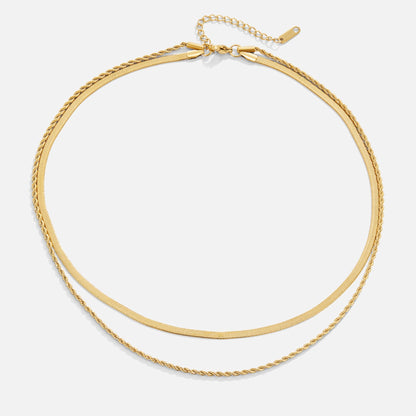 Vida Double Necklace