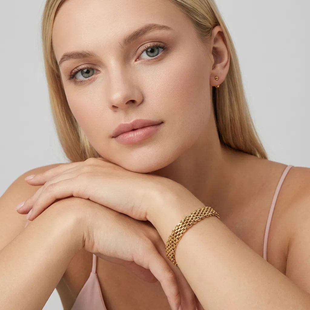 Imara Gold Chain Bracelet - Joie d’Or