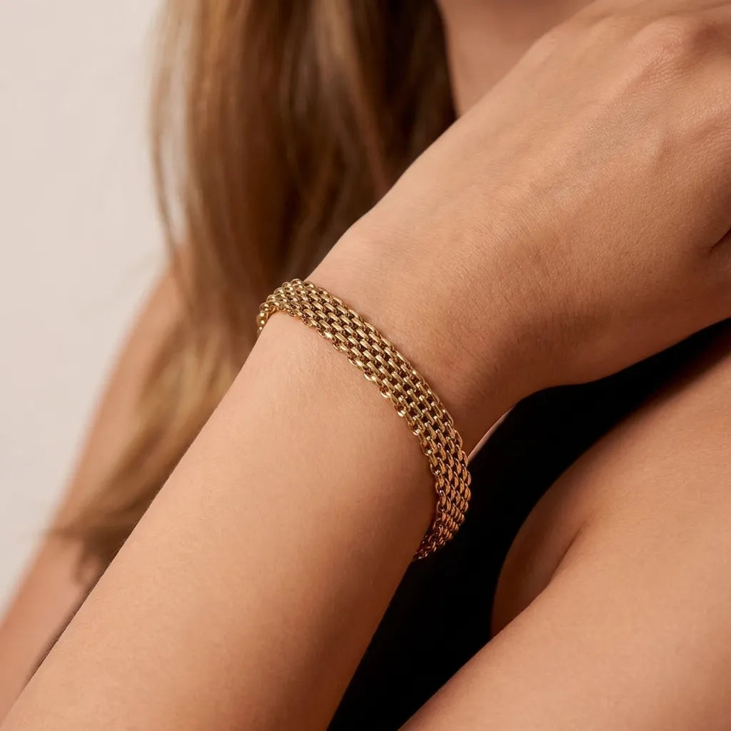 Imara Gold Chain Bracelet - Joie d’Or