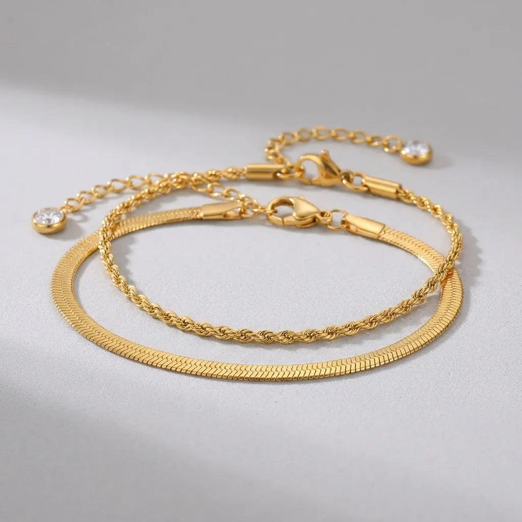 Vida Layered Bracelet - Joie d’Or
