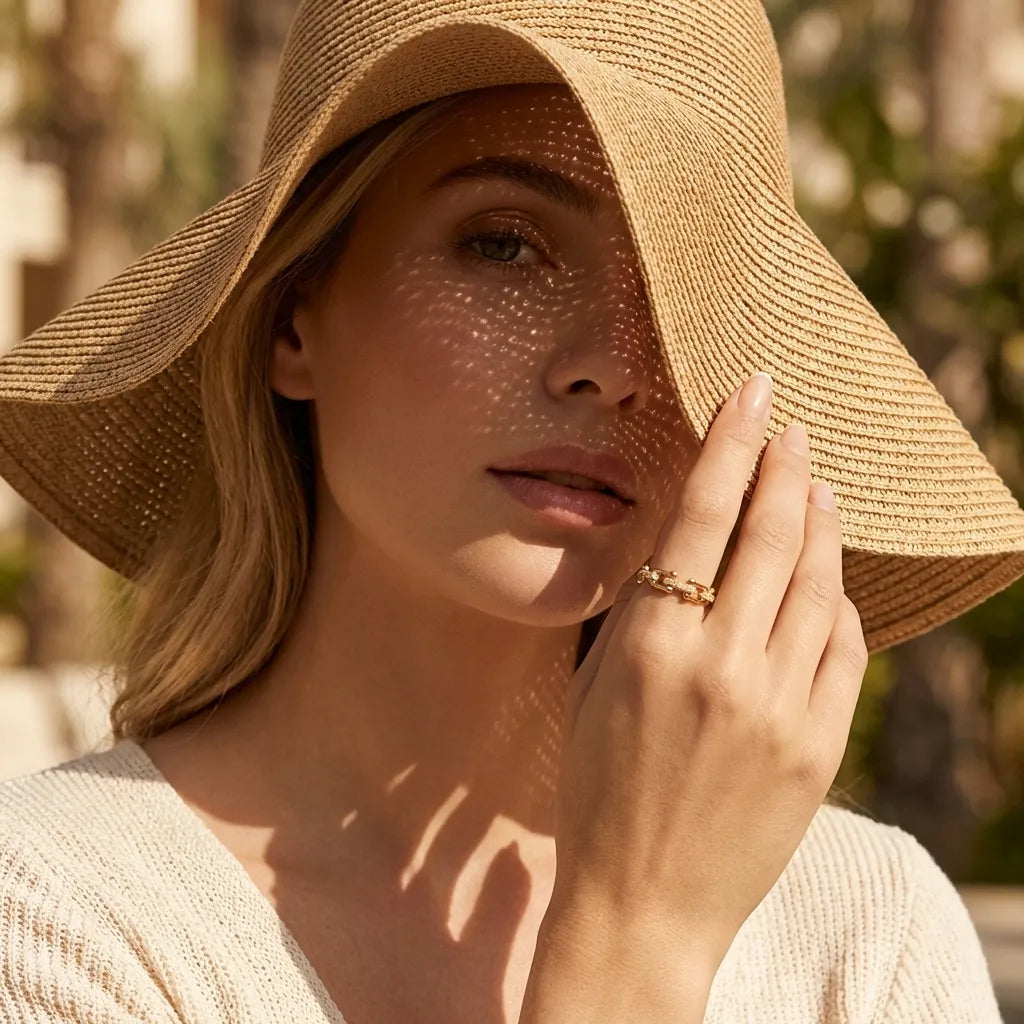 Chloe Gold Ring - Joie d’Or