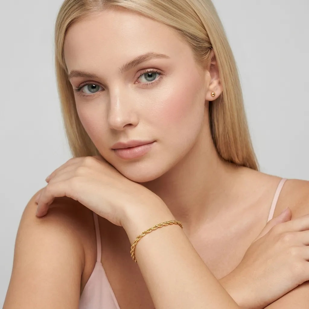 Calla Rope Bracelet - Joie d’Or
