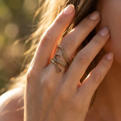 Freia Octopus Ring - Joie d’Or