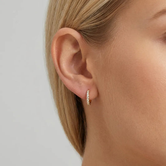 Alexandria Huggie Earrings - Joie d’Or