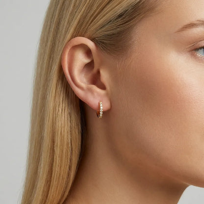 Alexandria Huggie Earrings - Joie d’Or