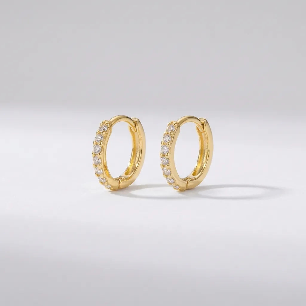 Alexandria Huggie Earrings - Joie d’Or