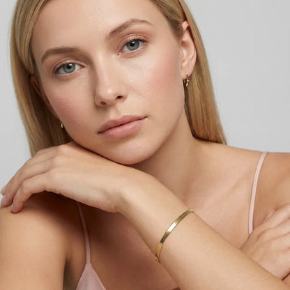 Elizabeth Gold Herringbone Bracelet - Joie d’Or