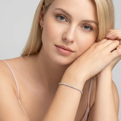 Sophie Lumière Tennis Bracelet - Joie d’Or
